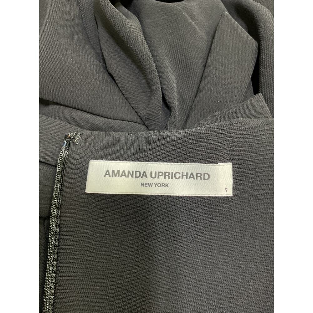 Amanda Uprichard 'Fiorella' Black Polyester Dress Size S - Picture 4 of 5